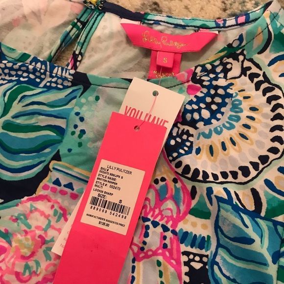 (BNWT) Lilly Pulitzer romper - Picture 3 of 4